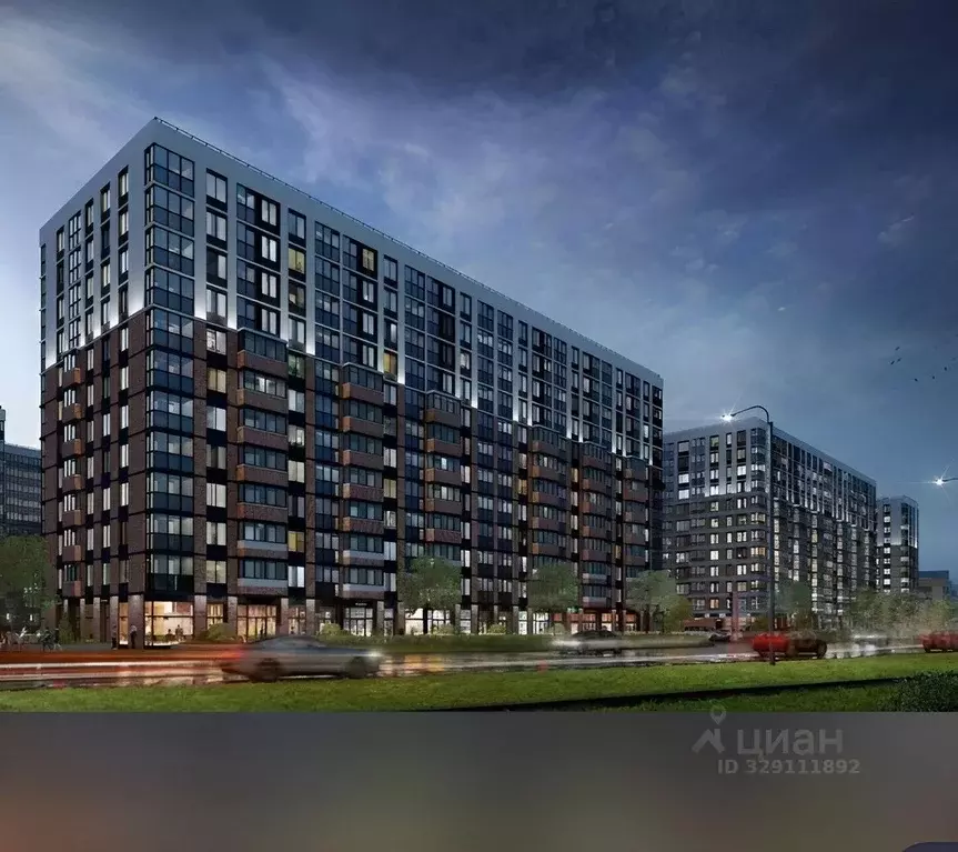 Студия Санкт-Петербург Кубинская ул., 76к1 (24.01 м) - Фото 2