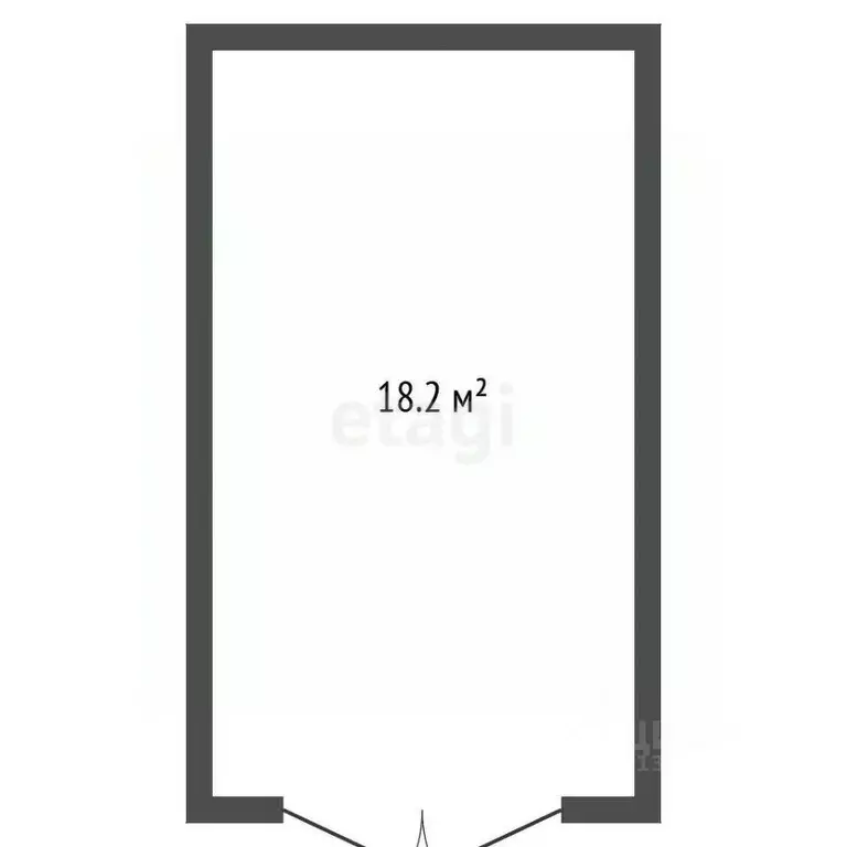Гараж в Тюменская область, Тюмень ул. Василия Гольцова, 34с1 (18 м) - Фото 1