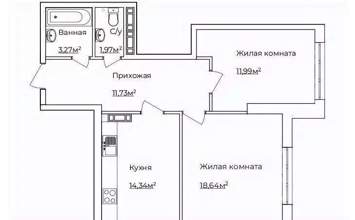 2-к кв. Крым, Ялта ул. Красноармейская, 36 (64.6 м) - Фото 2