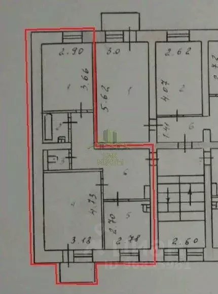 2-к кв. Бурятия, Улан-Удэ 102-й мкр, ул. Ринчино, 15 (48.4 м) - Фото 2