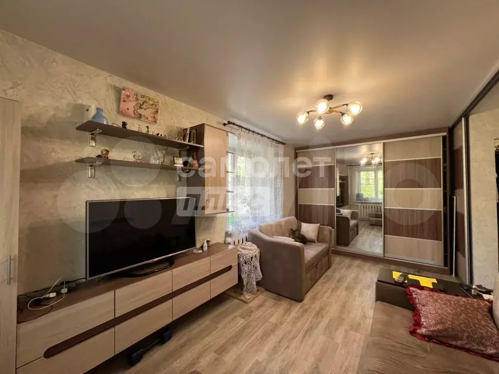 1-к. квартира, 29,9 м, 1/5 эт. - Фото 1