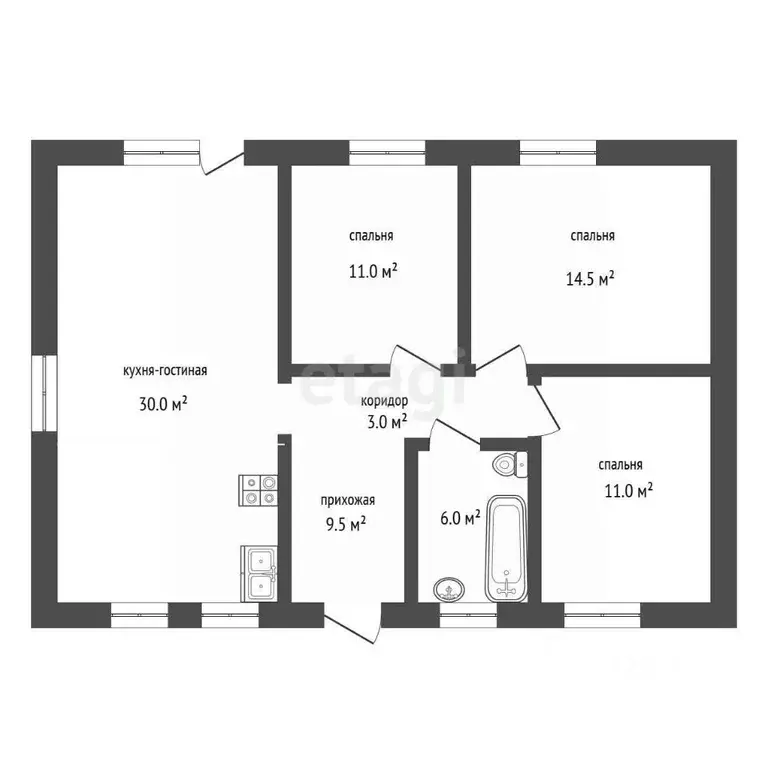Дом в Ярославская область, Ярославский муниципальный округ, д. ... - Фото 2