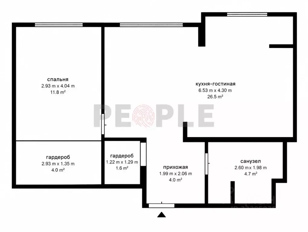 2-к кв. Москва Мантулинская ул., 9к3 (52.2 м) - Фото 2