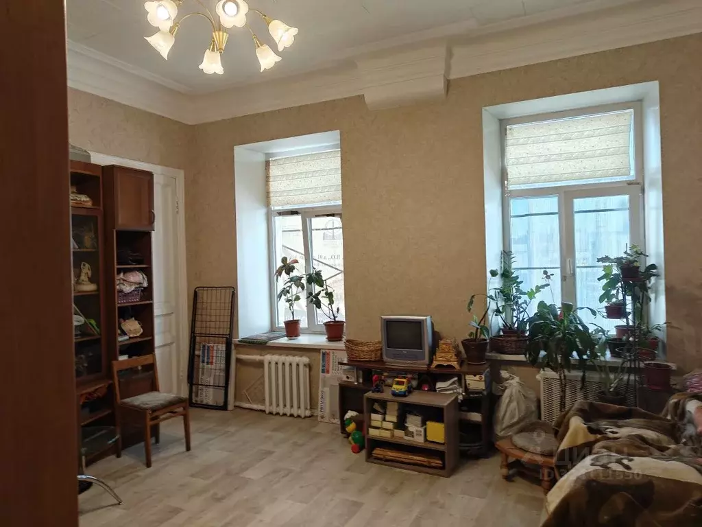 Комната Санкт-Петербург просп. Большой Васильевского острова, 91 (45.0 ... - Фото 1