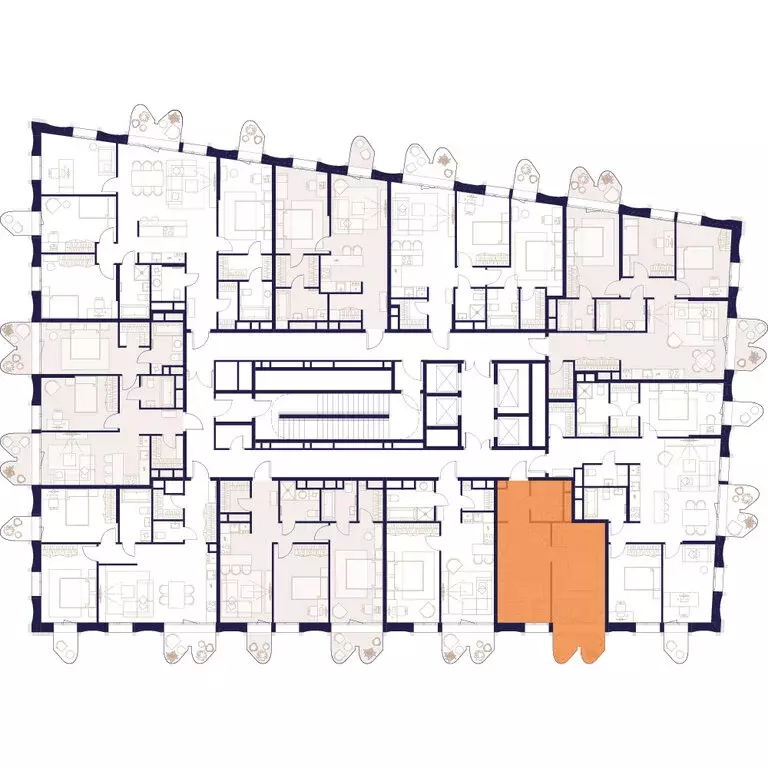 1-комнатная квартира: Москва, СВАО, район Ростокино, ЖК Союз, к2 (44.7 ... - Фото 1