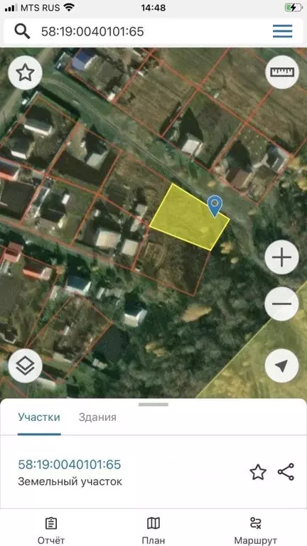 Участок в Пензенская область, Наровчатский район, с. Сканово Дачная ... - Фото 0