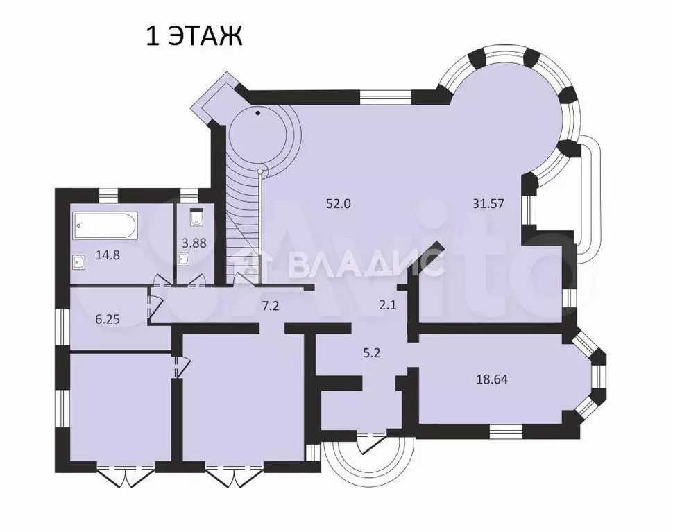 Дом 550 м на участке 13 сот. - Фото 0