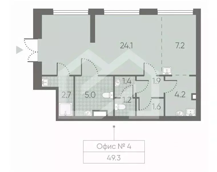 Торговая площадь в Москва Производственная ул., 17 (49 м) - Фото 2