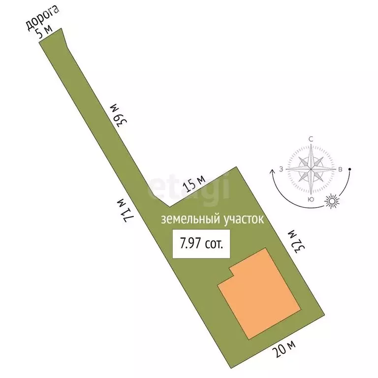 Дом в посёлок Щепкин, Первомайская улица (125 м) - Фото 2