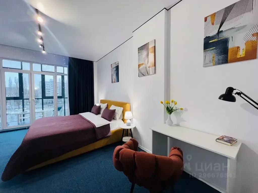 1-к кв. Калининградская область, Калининград Октябрьская ул., 12 (72.0 ... - Фото 1