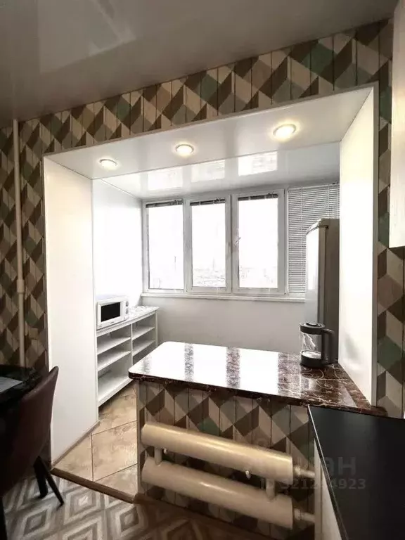 1-к кв. Башкортостан, Уфа ул. Уфимское Шоссе, 37 (32.8 м) - Фото 1