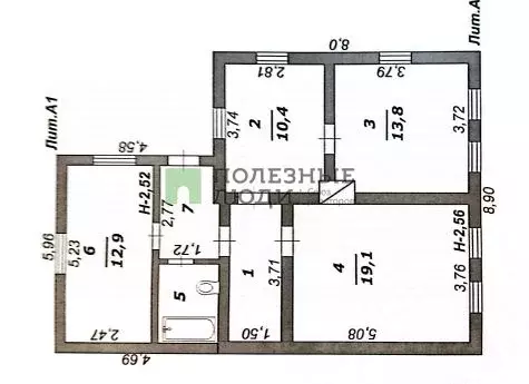Дом в Белгородская область, Яковлевский муниципальный округ, Томаровка ... - Фото 2