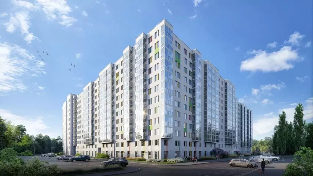 2-к кв. Санкт-Петербург пос. Шушары, ул. Чудовская, 14к1 (58.3 м) - Фото 2