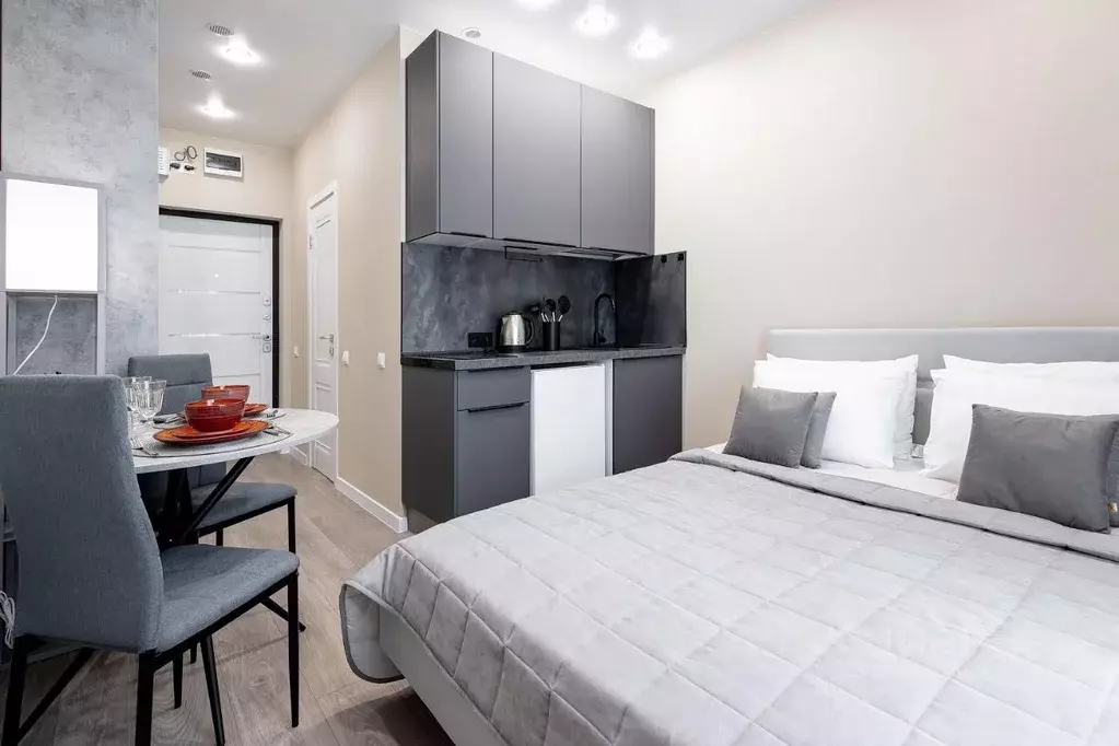 Студия Краснодарский край, Сочи Бытха мкр, ул. Ясногорская, 16/2к5 ... - Фото 1