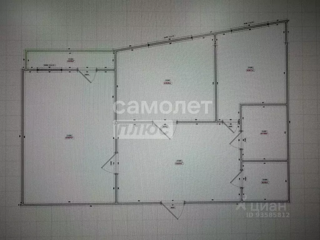 2-к кв. Курская область, Курск ул. Володарского, 70 (82.0 м) - Фото 2
