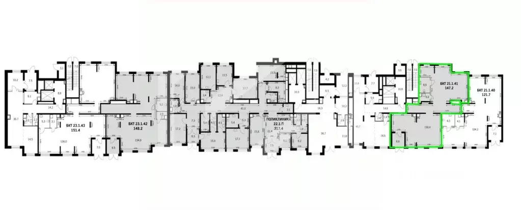 Торговая площадь в Московская область, Ленинский городской округ, пос. ... - Фото 2