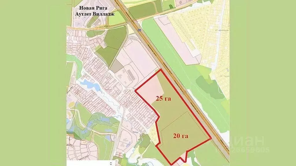 Участок в Московская область, Истра муниципальный округ, д. Обушково  ... - Фото 2