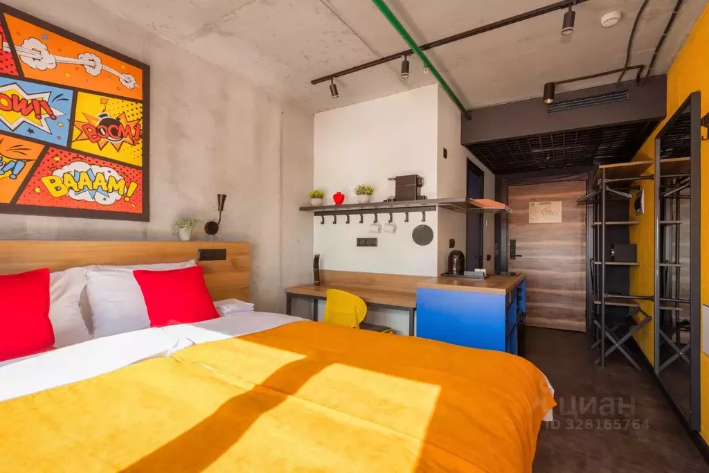 Студия Санкт-Петербург ул. Орджоникидзе, 44а (19.0 м) - Фото 1