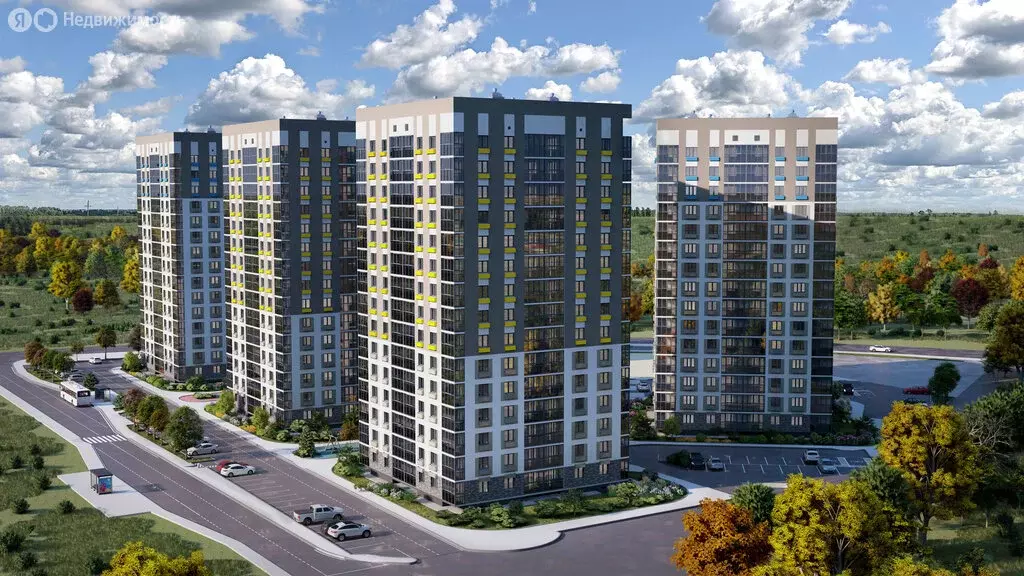 Квартира-студия: Тюмень, Интернациональная улица, 197Б (23.6 м) - Фото 1