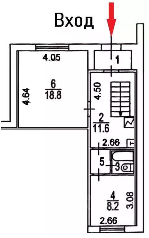 Помещение свободного назначения в Москва Салтыковская ул., 5К2 (45 м) - Фото 1