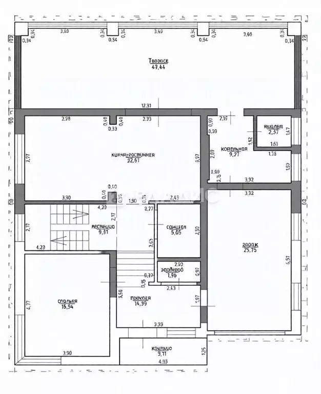 Дом в Воронежская область, Воронеж ул. Грамши, 32 (354 м) - Фото 2