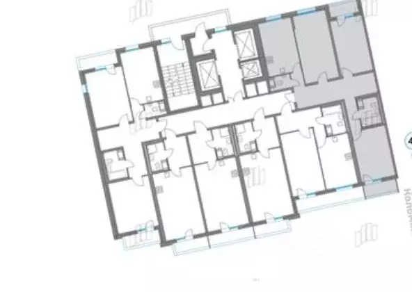 3-к кв. Санкт-Петербург Коломяжский просп., 13к2 (80.98 м) - Фото 2