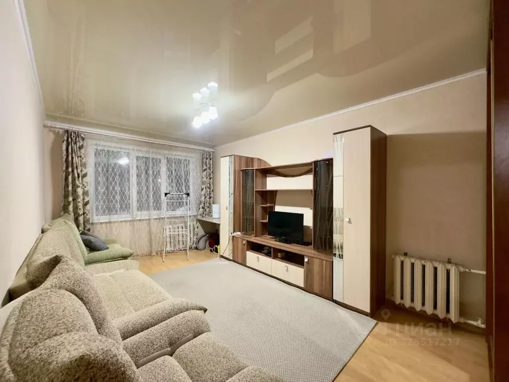 1-к кв. Татарстан, Казань ул. Нурсултана Назарбаева, 64 (33.0 м) - Фото 1