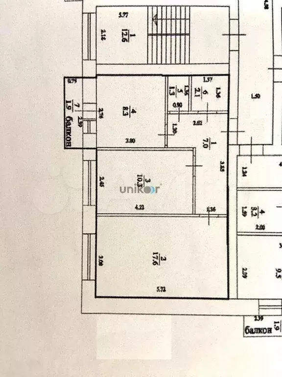 2-к. квартира, 47 м, 1/6 эт. - Фото 0