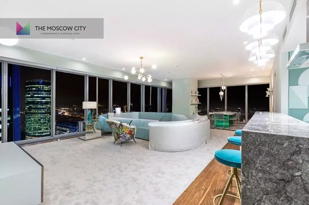 2-к кв. Москва 1-й Красногвардейский проезд, 21с2 (189.0 м) - Фото 1