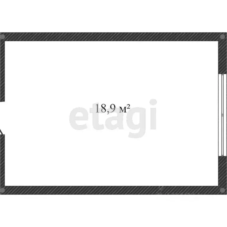 1-к кв. Костромская область, Кострома Окружная ул., 53 (18.6 м) - Фото 1