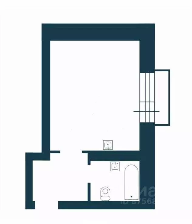 Квартира, студия, 24.7 м - Фото 2