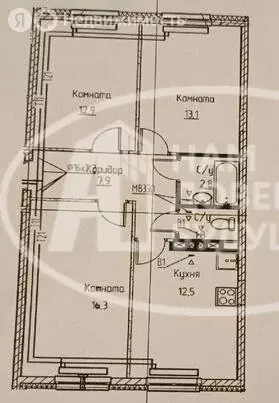 3-комнатная квартира: Чусовой, улица Космонавтов, 3А (67.1 м) - Фото 0