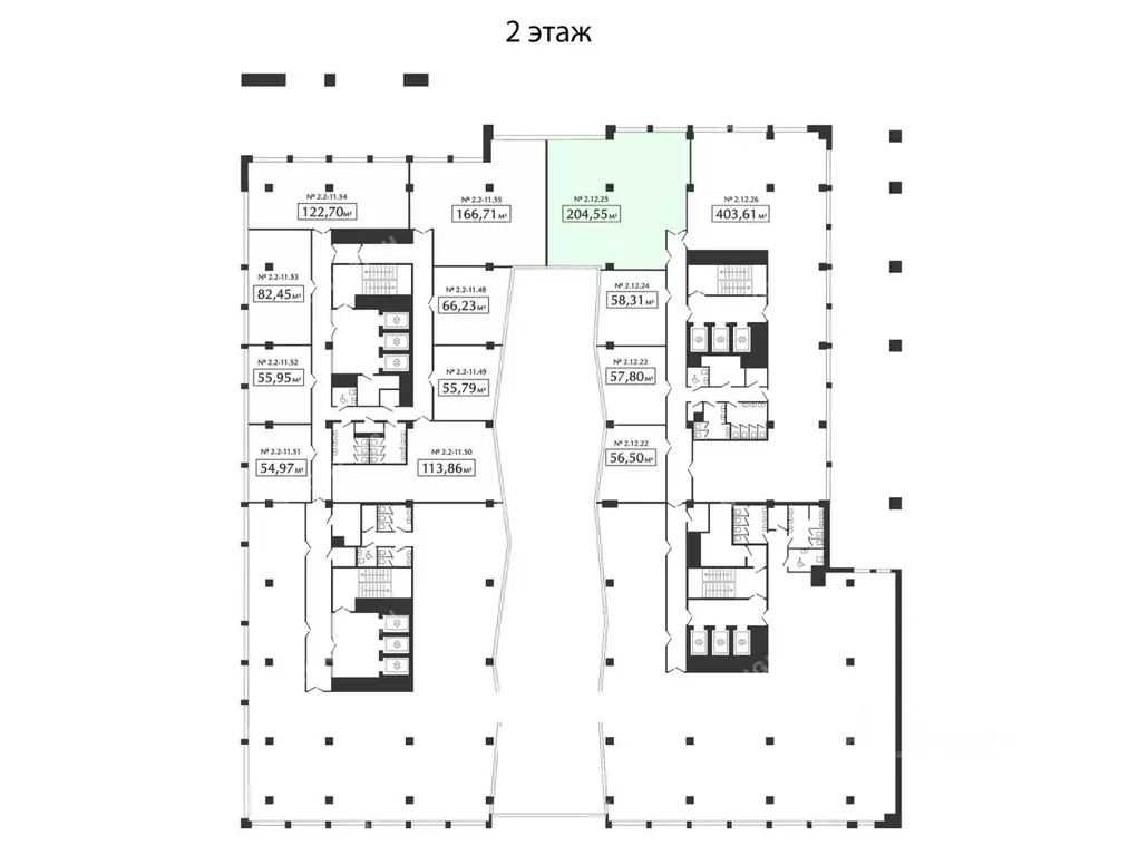 Офис в Санкт-Петербург Левашовский просп., 13И (205 м) - Фото 2