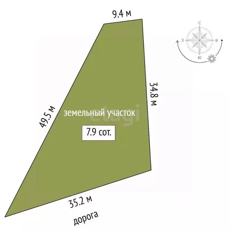 Участок в Тюменская область, Тюменский муниципальный округ, Дачи Хюгге ... - Фото 1