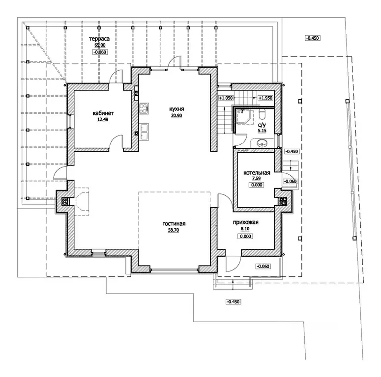 Дом в Ленинградская область, Выборгский район, Рощино пгт ул. ... - Фото 2