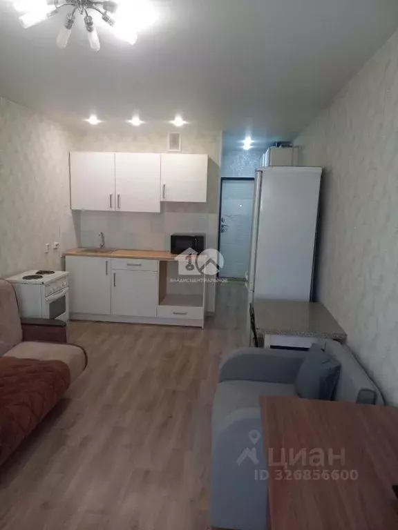 Студия Новосибирская область, Новосибирск ул. Забалуева, 90 (22.7 м) - Фото 1