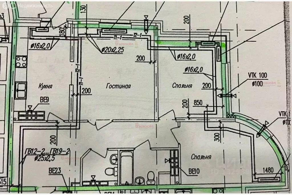 3-комнатная квартира: Екатеринбург, улица Орденоносцев, 10 (88 м) - Фото 1