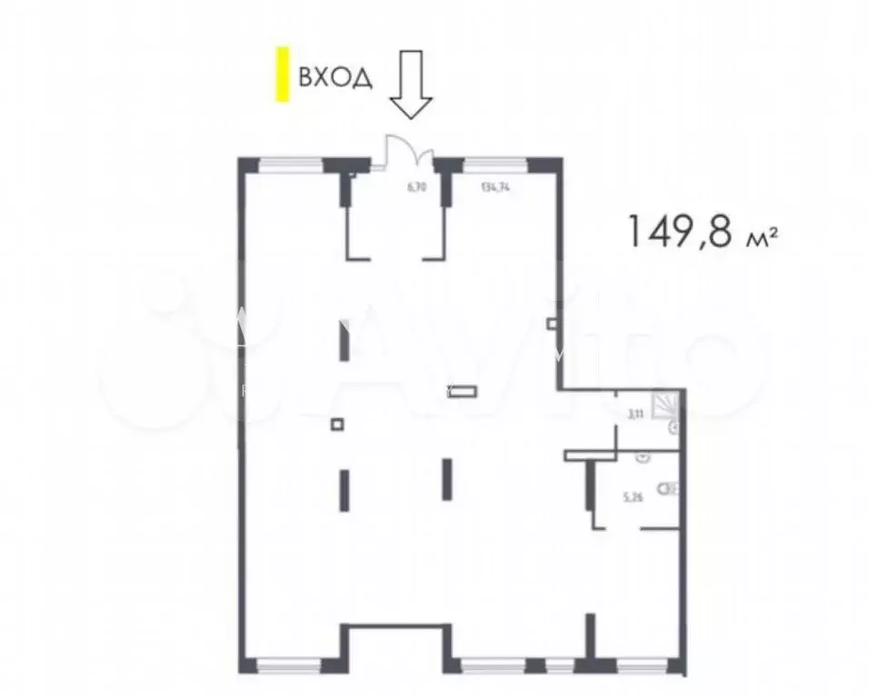 Продажа помещения в ЖК Пригород Лесное, 108,2 кв.м - Фото 1