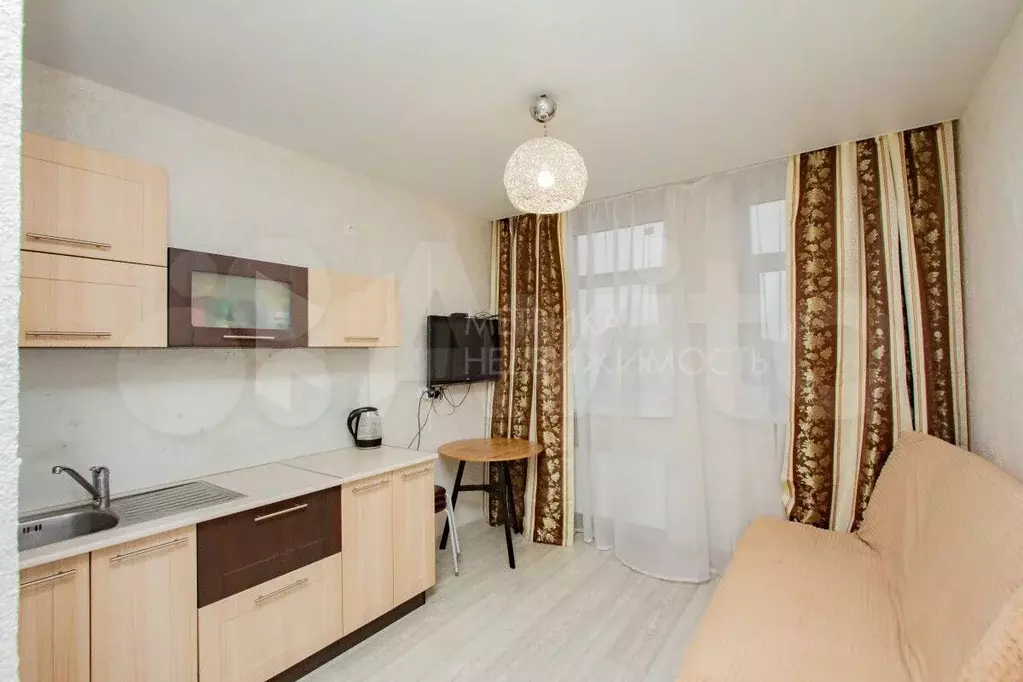 1-к. квартира, 30 м, 3/16 эт. - Фото 1