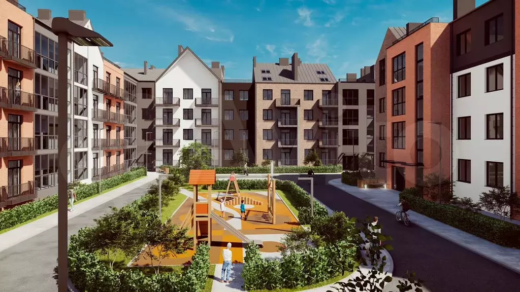 2-к. квартира, 56,7 м, 4/4 эт. - Фото 1