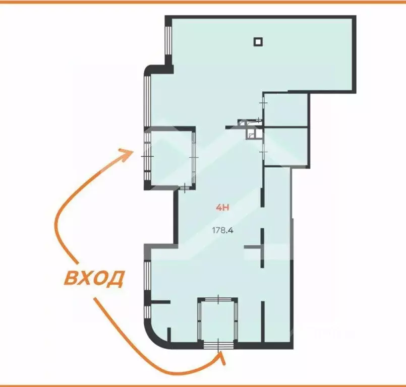 Помещение свободного назначения в Москва Сиреневый бул., 4/7 (178 м) - Фото 2