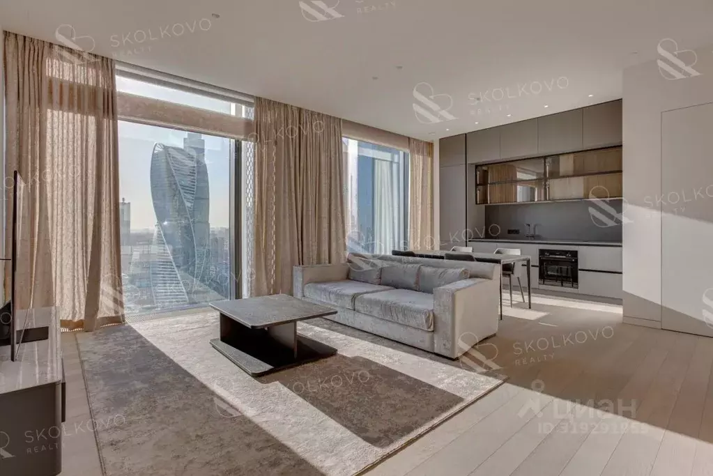 2-к кв. Москва Краснопресненская наб., 14Ак1 (73.0 м) - Фото 1