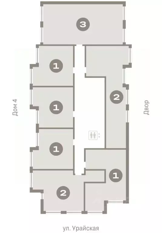 3-к кв. Тюменская область, Тюмень ул. Муравленко, 9к3 (101.27 м) - Фото 1