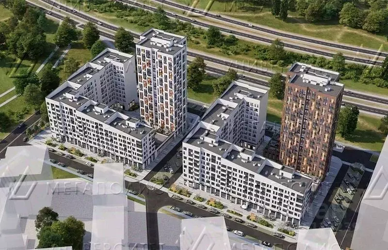 Помещение свободного назначения в Москва Дзен-кварталы жилой комплекс, ... - Фото 2