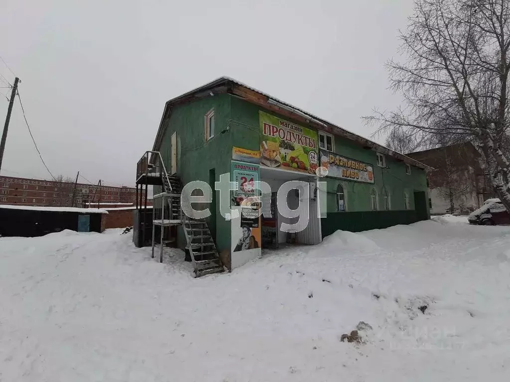 Торговая площадь в Коми, Ухта пос. Подгорный, ул. Подгорная, 10А (142 ... - Фото 1