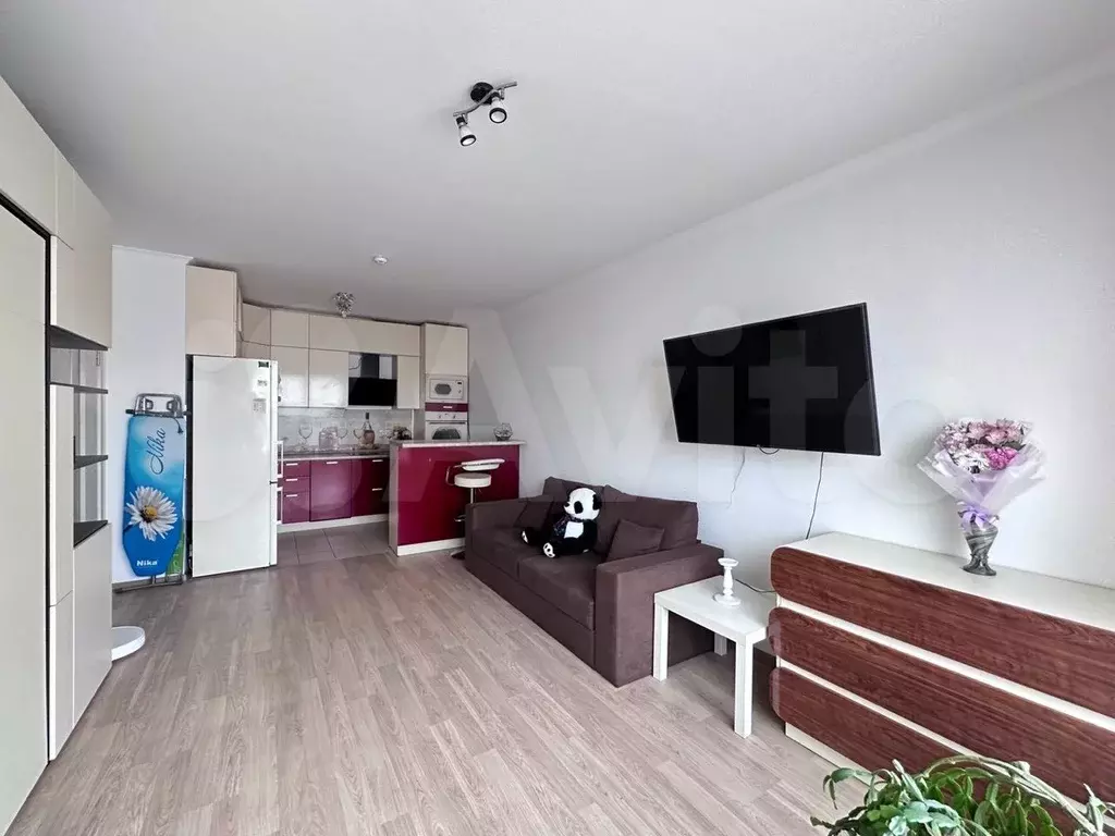 Квартира-студия, 34 м, 18/22 эт. - Фото 0