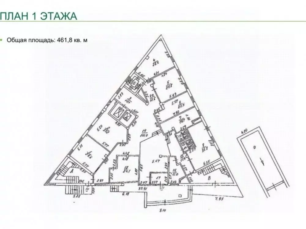 Офис в Москва Верхняя Красносельская ул., 3Г (2570 м) - Фото 2