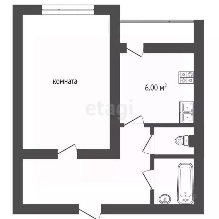 1-к кв. Москва ул. Мусы Джалиля, 9К3 (38.2 м) - Фото 1