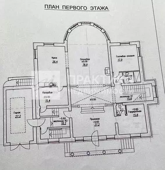 Дом 693 м на участке 16,9 сот. - Фото 0