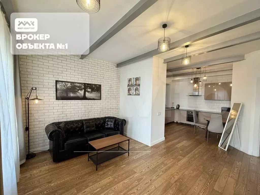 1-к. квартира, 62 м, 3/7 эт. - Фото 0